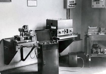 La máquina con la que se hizo el primer encefalograma