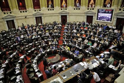 Vista del recinto cuando todavía no había quórum