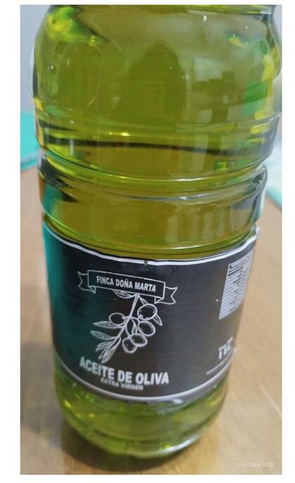 La marca de aceite de oliva Doña MARTA