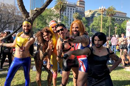 La marcha del orgullo en Buenos Aires