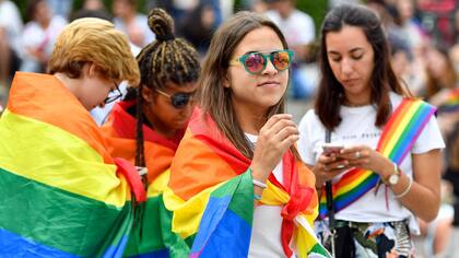 La marcha del orgullo gay en Madrid