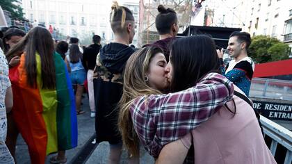 La marcha del orgullo gay en Madrid