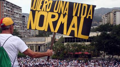 La Marcha del Silencio se realizó por las víctimas de la ola de violencia en Venezuela