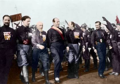 La Marcha sobre Roma dio paso a la dictadura fascista de Benito Mussolini