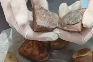Arrestaron a una mujer que intentó ingresar en una cárcel con papas rellenas de marihuana