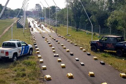 La marihuana secuestrada por la Prefectura Naval