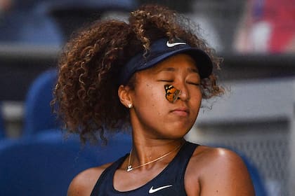 La mariposa que se posó en el rostro de Naomi Osaka en el Australian Open 2021