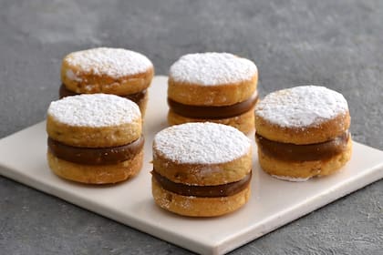 La masa sableé un ingrediente indispensable en este alfajor