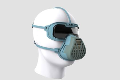 La máscara creada por el científico israelí Noam Gavriely