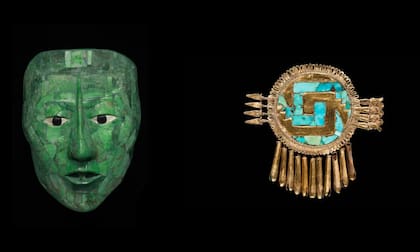 La máscara funeraria de Pakal y el pectoral de Yanhuitlán, fueron recuperados tras ser robadas en 1985