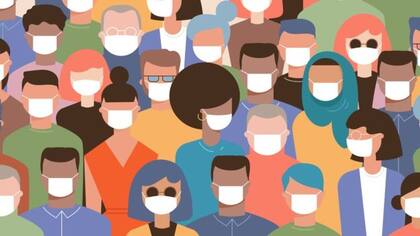 La mascarilla es indispensable en ambientes concurridos