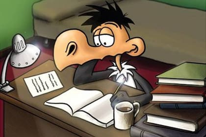 La mascota-símbolo del sitio es un buitre, que representa el "buitreo" que realizan los estudiantes para extraer alguna información