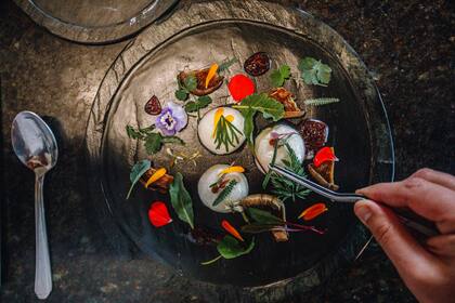 La Matilde ofrece platos bien diseñados.