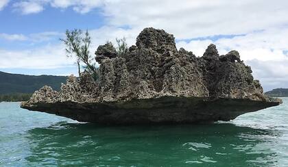 La Mauricio es una isla volcánica de nueve millones de años