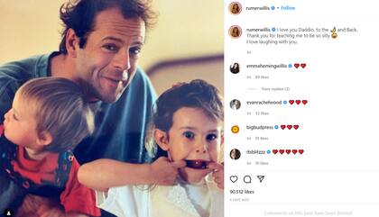 La mayor de las hermanas contó en Instagram que "adora reírse con él"