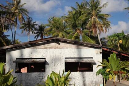 La mayoría de las casas en Tepoto son bungalós de madera.