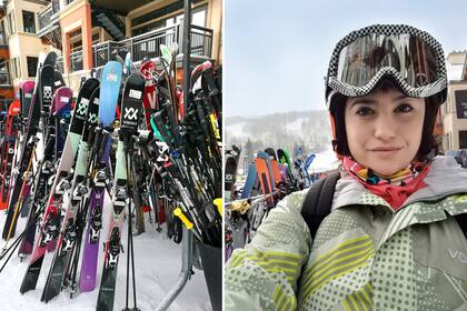 La mayoría de los alojamientos tienen ski valet, para que puedas dejar tus equipos en la montaña y no andar cargada