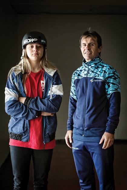 ”La medalla de oro está ganada; Agus había dejado el colegio y ahora se escolarizó”, dice Martín Ferrari, DT del equipo de ciclismo