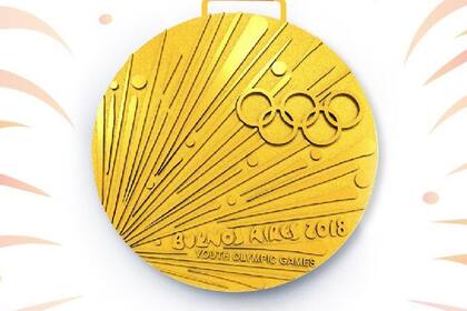 La medalla que se utilizará en los Juegos