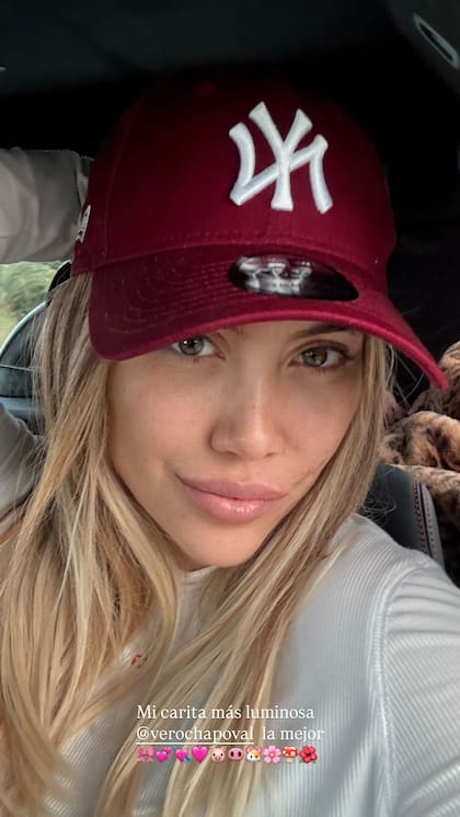 La mediática utiliza sus redes para compartir su vida privada y también para trabajar (Foto: Instagram @wanda_nara)