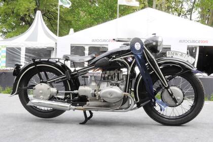 La mejor moto. Esta impecable BMW R17 de 1936 fue la elegida