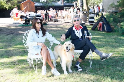 La mendocina Lorena Lorca y Crack, el golden de Dotto.