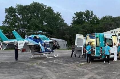 La menor de 10 años fue trasladada este viernes en grave estado desde Pergamino al Hospital Garrahan.