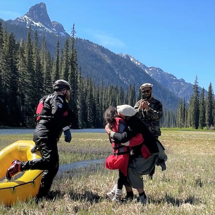 La menor se reencontró con su padre después de 24 horas