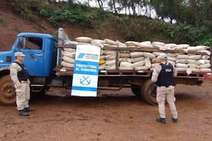 Secuestraron una millonaria carga de soja que se iba vender a Brasil