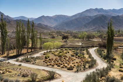 Vista de los Valles Calchaquíes desde La Merced del Alto, Cachi.