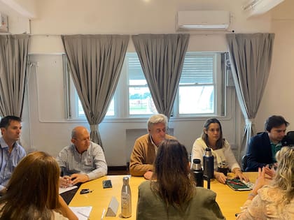 La Mesa de Enlace en la reunión con el gabinete santafesino