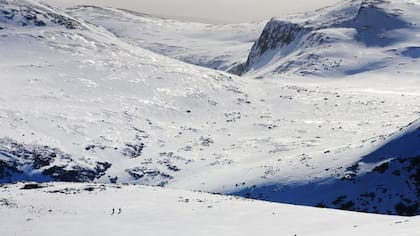 La meseta de Cairngorm es uno de los lugares más altos e inhóspitos de Reino Unido