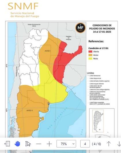 "La Mesopotamia está crocante", indican en el Consorcio de Manejo de Fuego que tiene epicentro en Virasoro y cuida casi 200.000 hectáreas en el Norte de Corrientes.