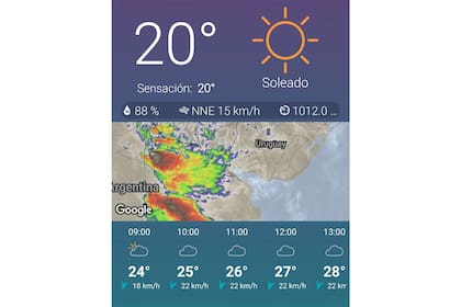 La Meteorología utiliza diariamente las imágenes satelitales para realizar sus previsiones