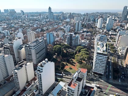 La microzona vista desde arriba