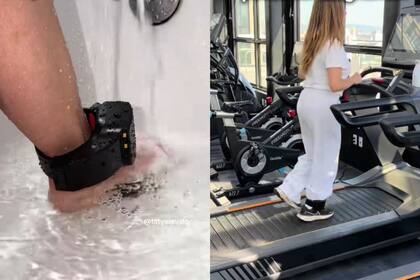 La migrante debe estar todo el día con la tobillera del ICE puesta y realizar todas sus actividades con ella