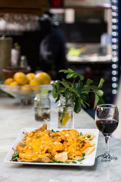 La milanesa de El bar de Carmen en el Mercado de San Telmo