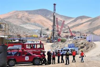 La mina San José, en el desierto de Atacama, en Chile, lugar del accidente y posterior rescate