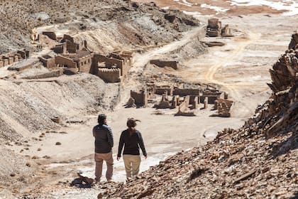 La minas de Inca Huasi están abandonadas desde fines de 1950.