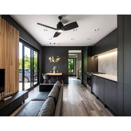 La mini casa está totalmente equipada y lista para usarla (Walmart)