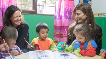 La ministra de Desarrollo Social, Carolina Stanley, y la primera dama de la Nación, Juliana Awada