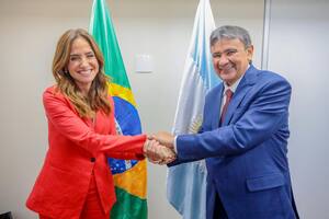 Victoria Tolosa Paz se reunió con su par brasileño Wellington Dias para fortalecer políticas sociales