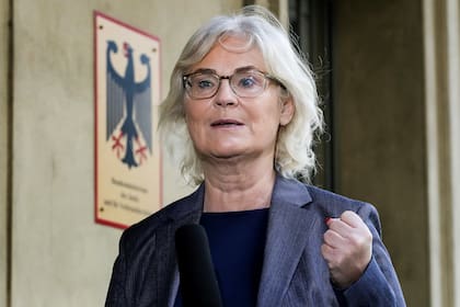 La ministra Christine Lambrecht
