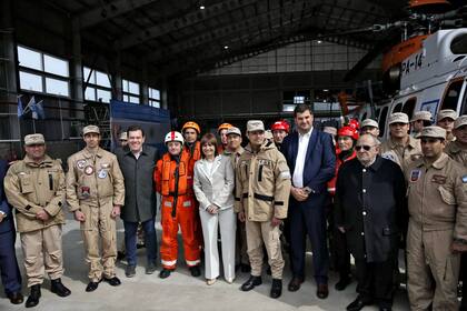 La ministra de Seguridad, Patricia Bullrich, en Mar del Plata