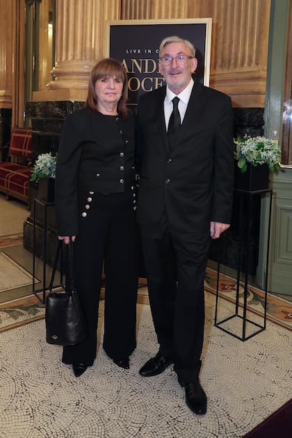 La ministra de Seguridad, Patricia Bullrich, junto a Guillermo Yanco, vicepresidente del Museo del Holocausto