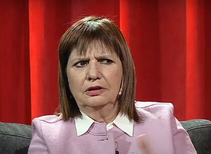 La ministra de Sugeridad, Patricia Bullrich, entrevistada en LN+