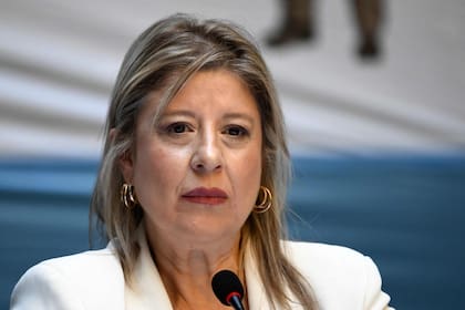 La ministra Monteoliva señaló que "hoy nos miran en el mundo y estamos del lado del que nunca nos debimos haber apartado" (Foto: Luis ROBAYO / AFP)