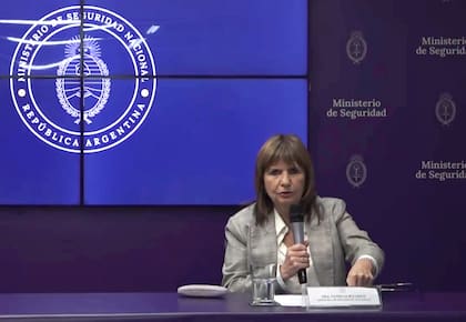 La ministra Patricia Bullrich