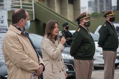 La ministra Sabina Frederic dio detalles de la investigación