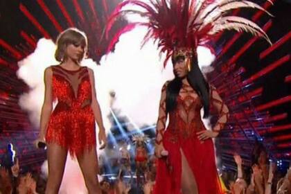 La mirada de Nicki Minaj lo dice todo